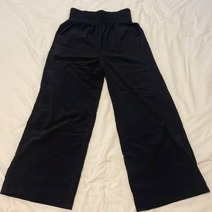 Target All in Motion black high waisted wide leg athletic pants - Size Small